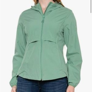 New Green Gerry Ladies' Packable Jacket ( Small )